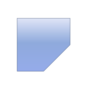 vitre pentagone
