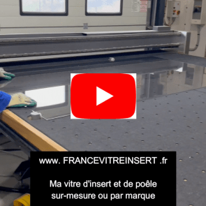 découpe vitre insert sur mesure