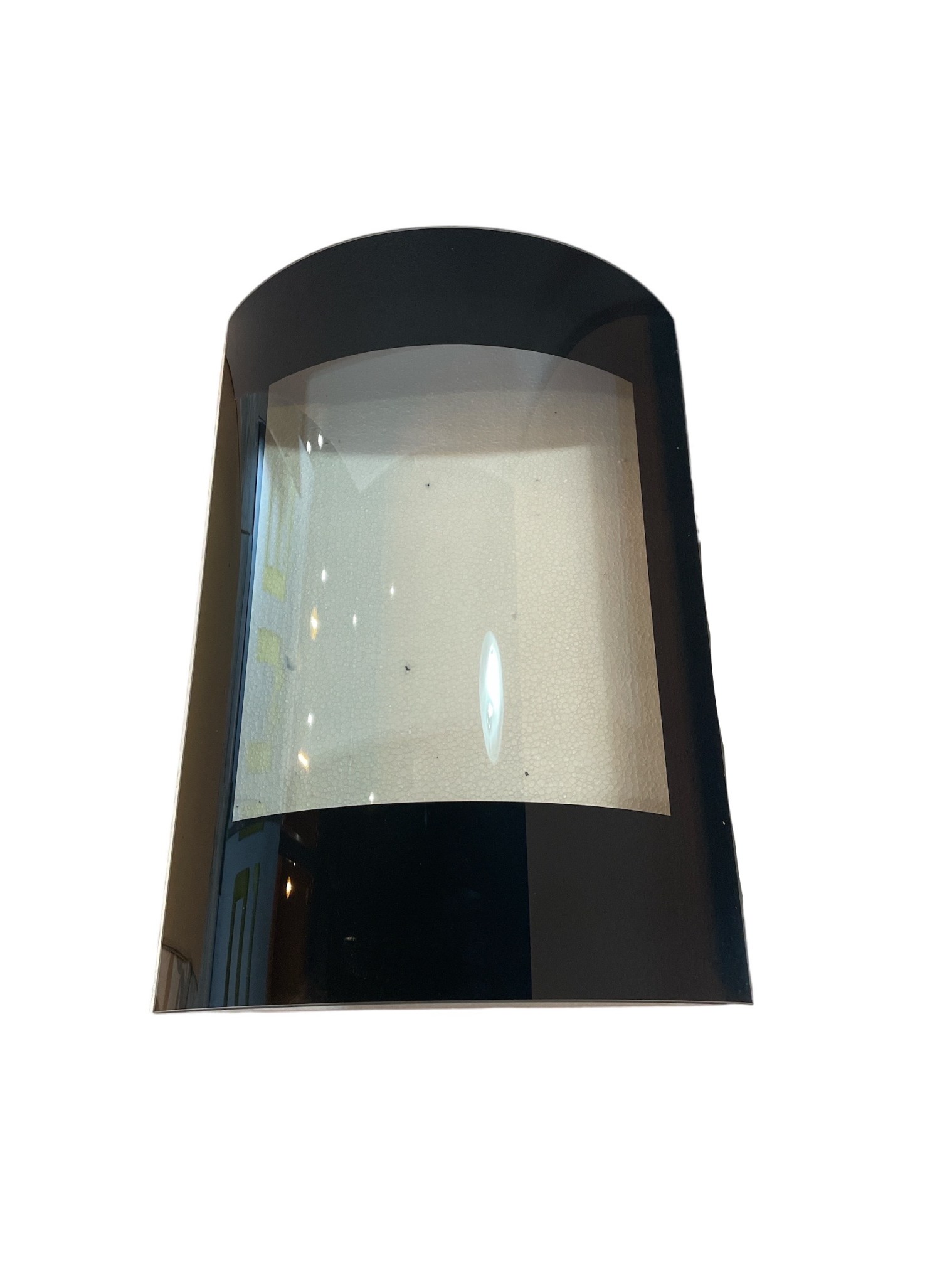 Vitre galbée sérigraphiée Agonac