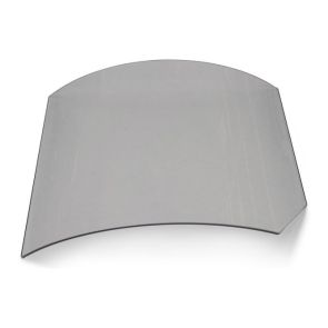 Poêle Arte – Vitre Façade Galbée à 1 Angle Coupé – Austroflamm – 408x298x4mm