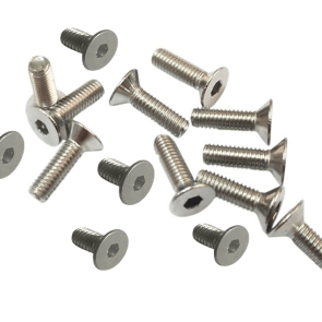 15 Vis M4x8mm TF à Empreintes Hexagonales